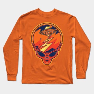 Steal Your Space (Fire from the Sky on The Mountain) Long Sleeve T-Shirt